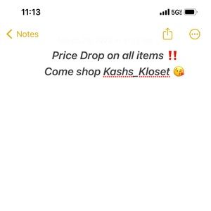 Price drop on all listings come shop with us 😊